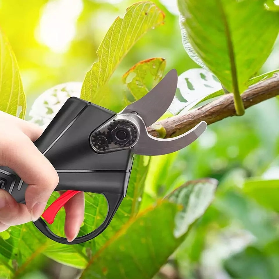 Mosrugs | Electric Pruning Shears – 21V Cordless Garden Cutter with Precision Steel Blades