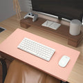 Mosrugs | Ergonomic PU Leather Desk Mat – Wrist & Elbow Support with Non-Slip Surface for Office & Gaming