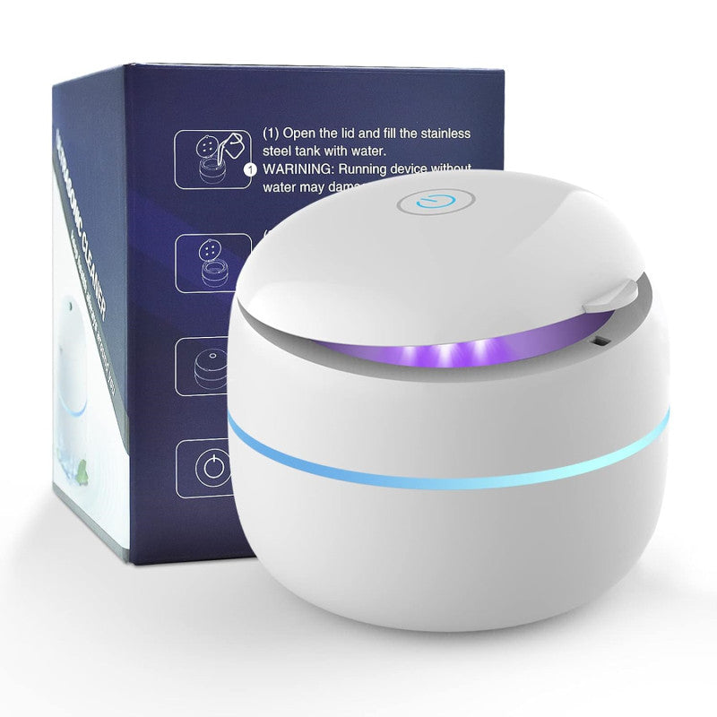 Mosrugs | UltraClean Pro: Multi-Functional Ultrasonic Cleaner with UV Sanitizing Lights