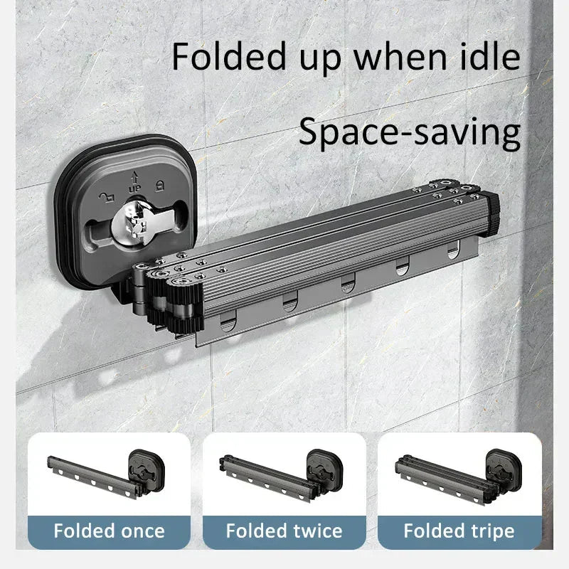 Mosrugs | WallDry Flex – Foldable Wall-Mounted Clothes Dryer for Space-Saving Laundry