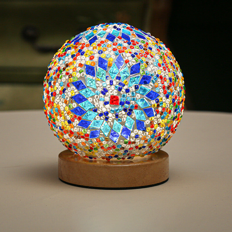 Mosrugs | BohoGlow – Modern Bohemian Table Lamp with USB Charging
