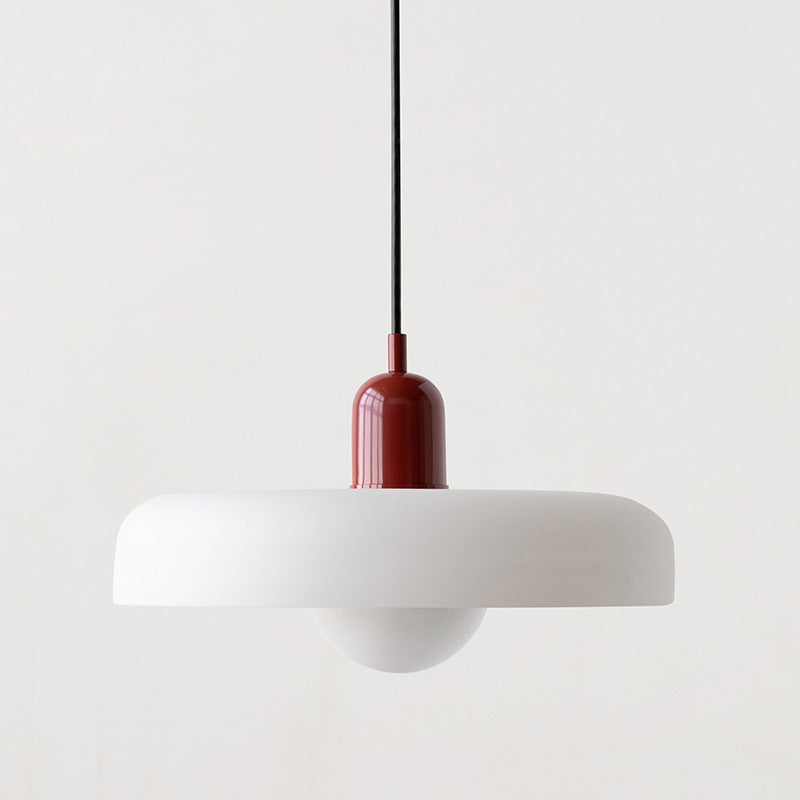 Mosrugs | Coloured Glass Pendant Light – Elegant Bauhaus-Style Hanging Lamp for Living Room & Dining Area