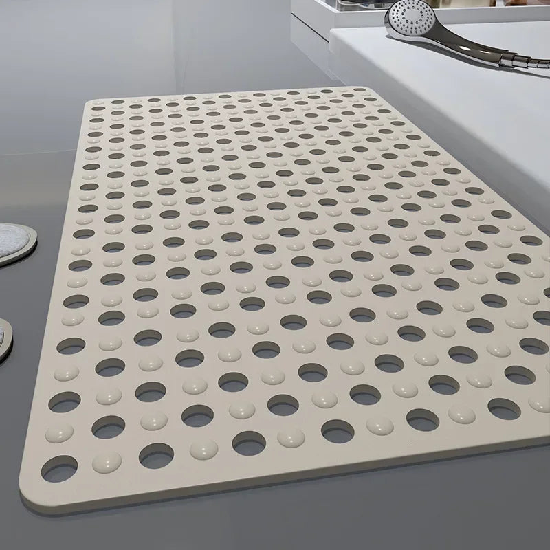 Mosrugs | AquaGuard | Non-Slip Shower Mat with Anti-Skid Grip & Quick Drainage