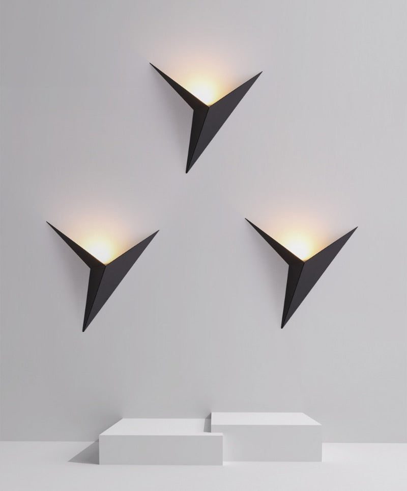 Mosrugs | TriGlow – Triangular Wall Lamp for Sleek, Modern Lighting