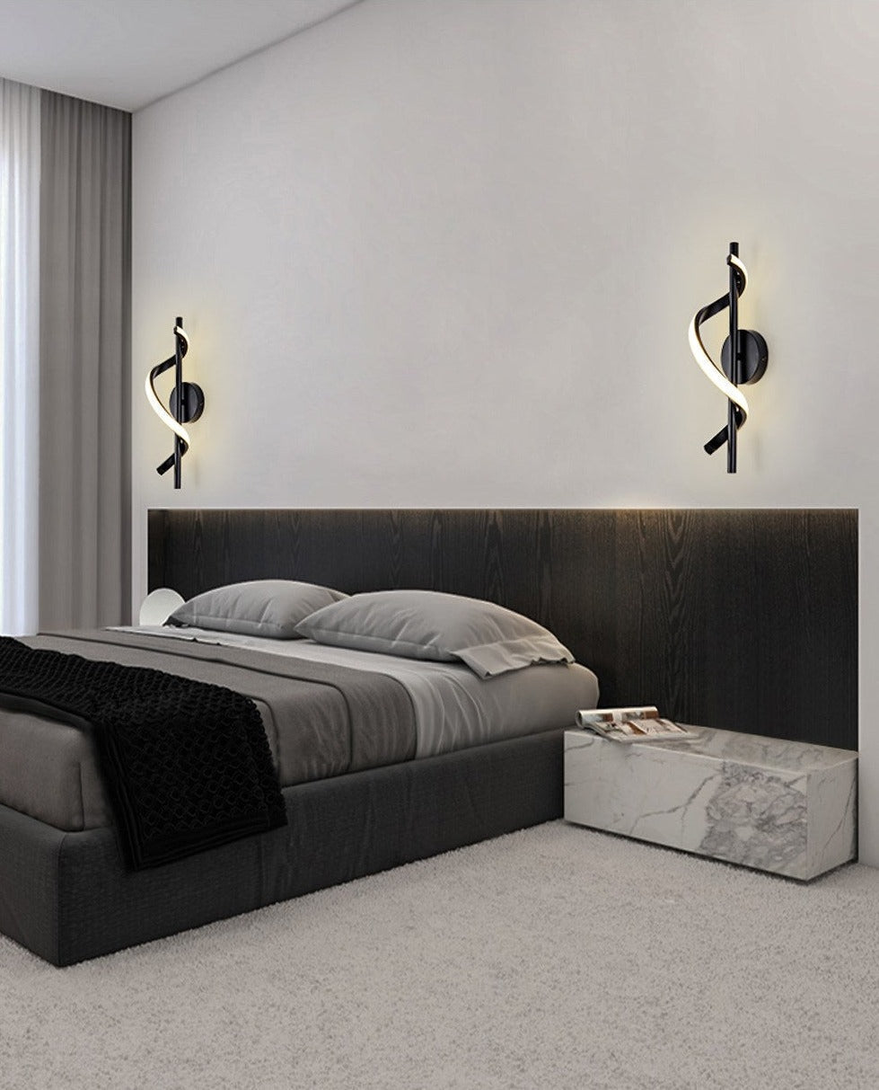 Mosrugs | SpiralLume – Minimalist LED Wall Light with a Modern Edge