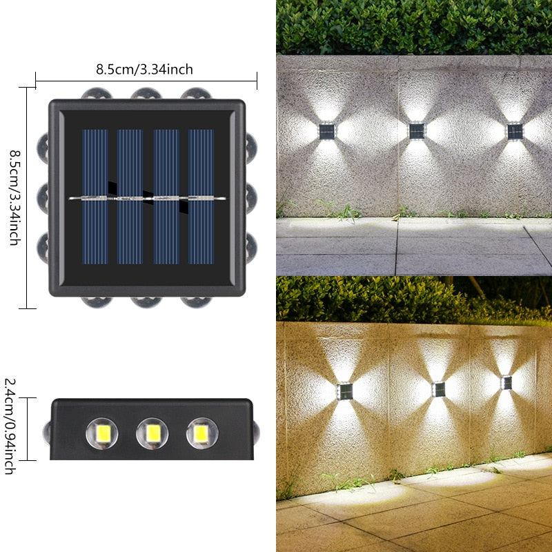 Mosrugs | SolarVibe – Sustainable Solar Wall Light for Modern Outdoors