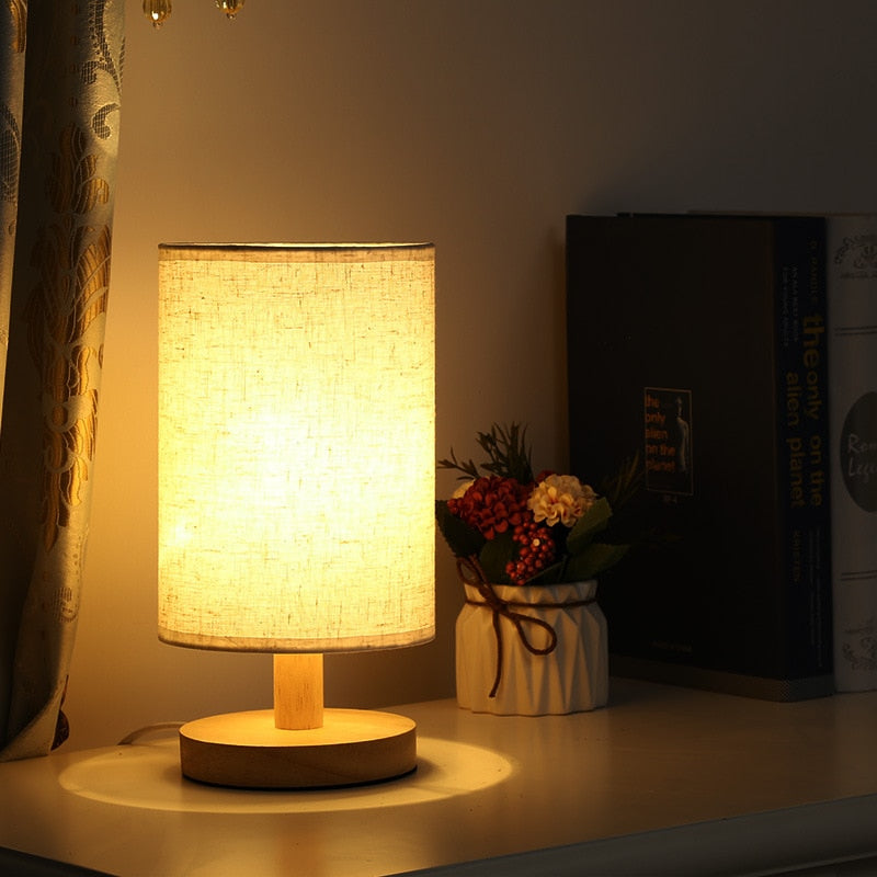 Mosrugs | NordicLume – Solid Wood LED Desk Lamp for a Sleek Scandinavian Look