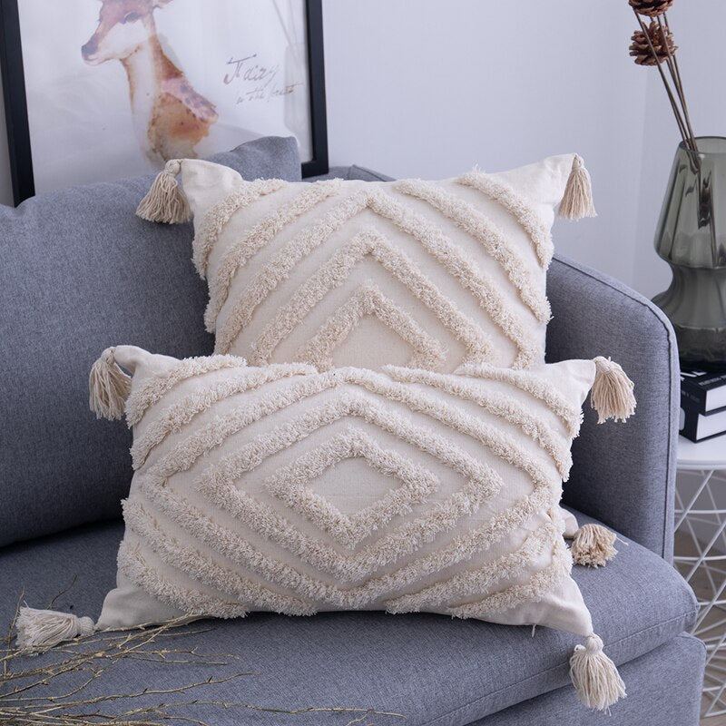 Mosrugs | IbizaDreams – Boho Pillow Covers for Trendy Home Vibes