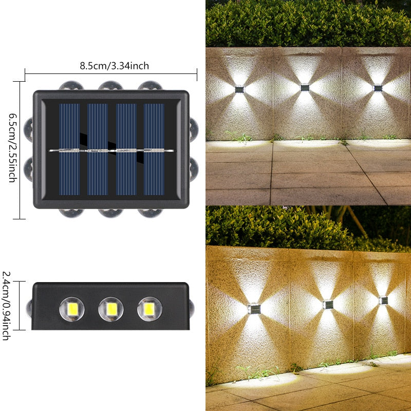 Mosrugs | SolarVibe – Sustainable Solar Wall Light for Modern Outdoors