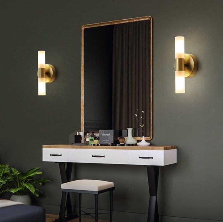 Mosrugs | EliteLume – Minimalist Gold Wall Lamp with Energy-Efficient LED