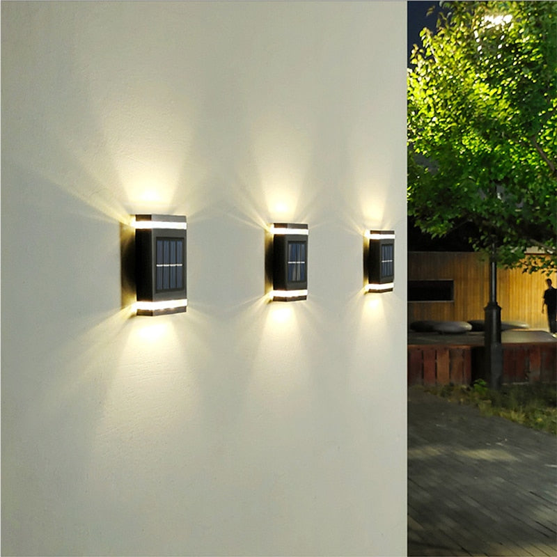 Mosrugs | BloomRay – Solar Wall Lamp for Beautiful Garden Illumination