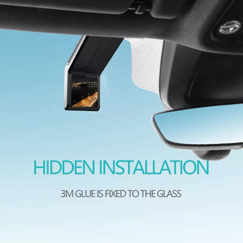 4K Dual Dash Cam with F1.8 Lens, Night Vision and 24-Hour Parking Mode