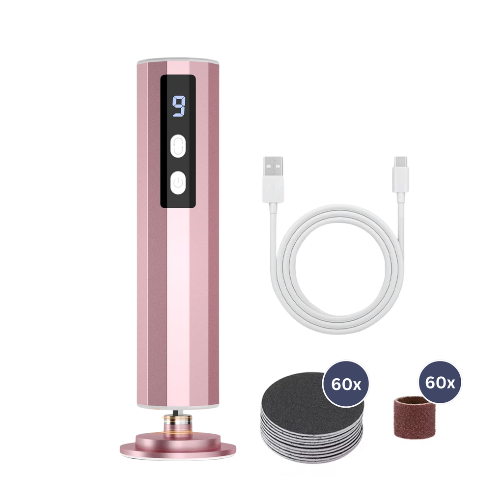 Mosrugs | Electric Callus Remover | Rechargeable, Waterproof & Ideal for Smooth Feet at Home