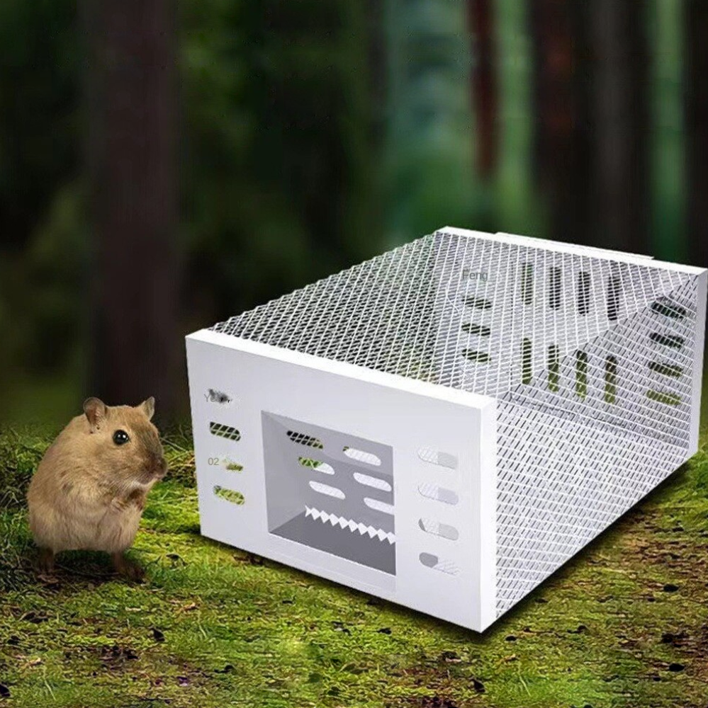 Mosrugs | Humane Mouse Trap for Safe & Effective Pest Control – Reusable Large Capacity