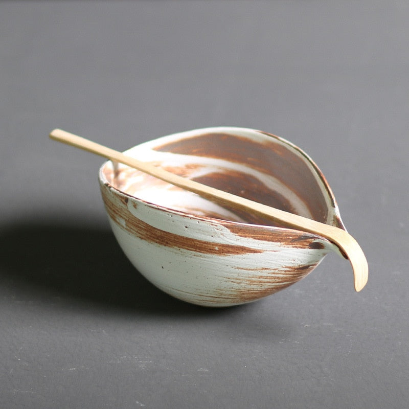 Mosrugs | TenchaTime | Complete Matcha Set – Bamboo Whisk & Ceramic Bowl – Authentic Japanese Tea Kit