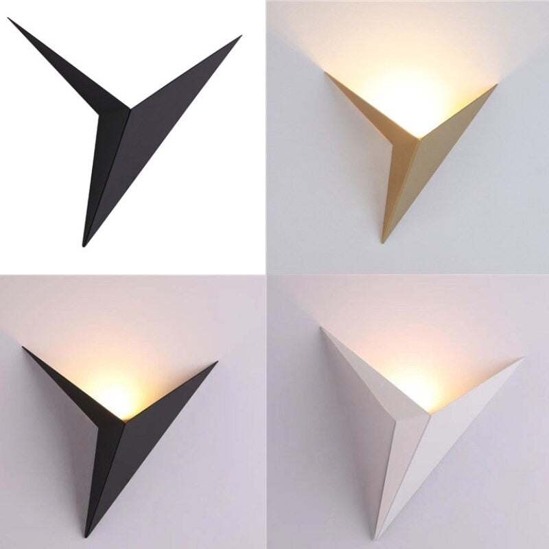 Mosrugs | TriGlow – Triangular Wall Lamp for Sleek, Modern Lighting