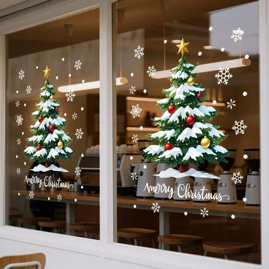 Merry Glow 3D Christmas Tree Sticker