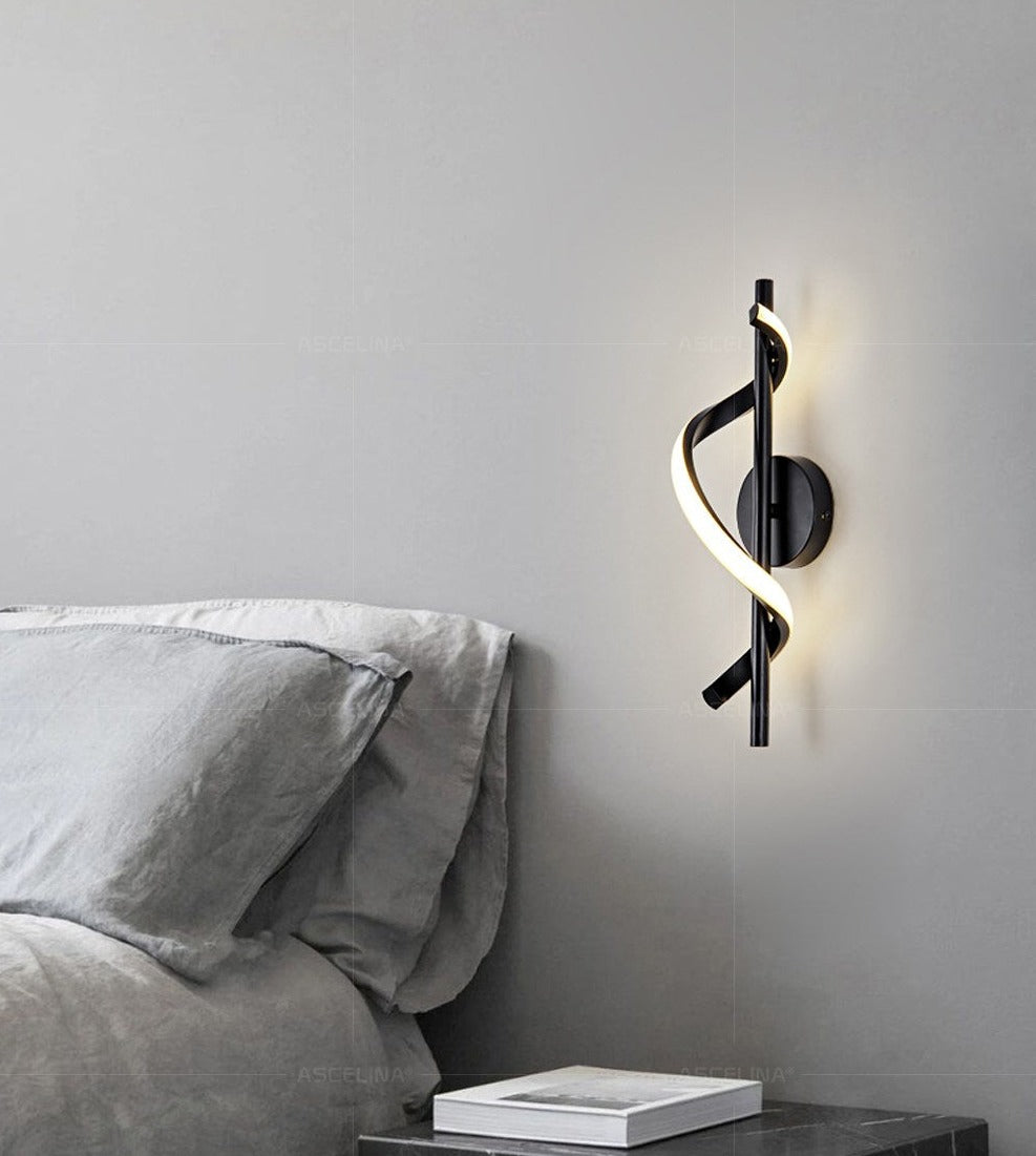 Mosrugs | SpiralLume – Minimalist LED Wall Light with a Modern Edge