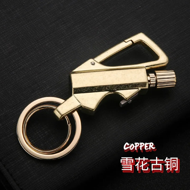 Mosrugs | FlareKey – Multifunction Keychain Lighter | Windproof Kerosene Lighter for Outdoor & Everyday Use
