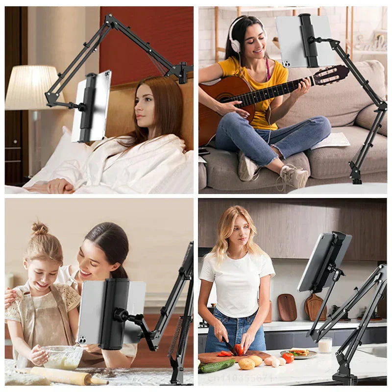 Mosrugs | Bettina – Adjustable Tablet Holder Stand for Bed, Desk & Couch | Ergonomic & Universal Fit