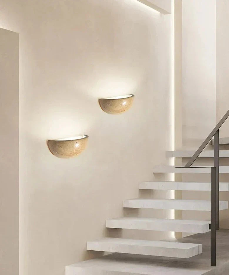 Mosrugs | SabiGlow - Organic Rock Wall Light