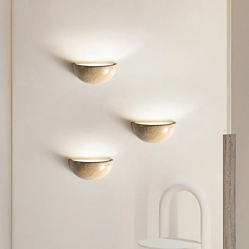 Mosrugs | SabiGlow - Organic Rock Wall Light