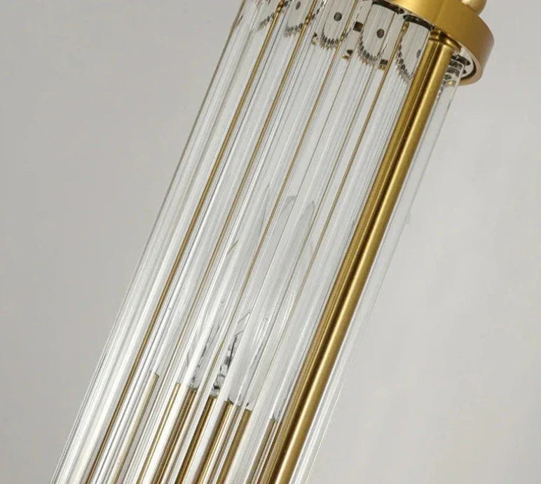Mosrugs | BrilluxGlow – Stylish Crystal and Brass Wall Light