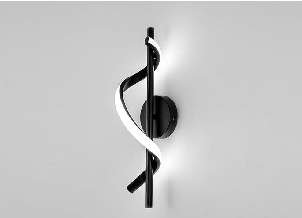 Mosrugs | SpiralLume – Minimalist LED Wall Light with a Modern Edge