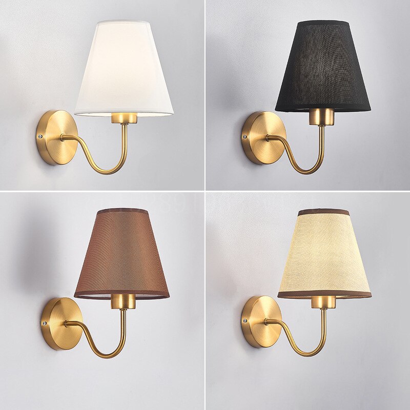 Mosrugs | RusticGlow - Wandlamp van Stof in Amerikaanse Stijl