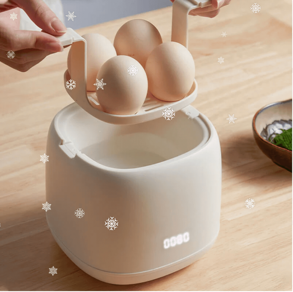 Mosrugs | EggMaster | Ultra Smart Egg Cooker with 6 Cooking Modes – Perfect Eggs Every Time