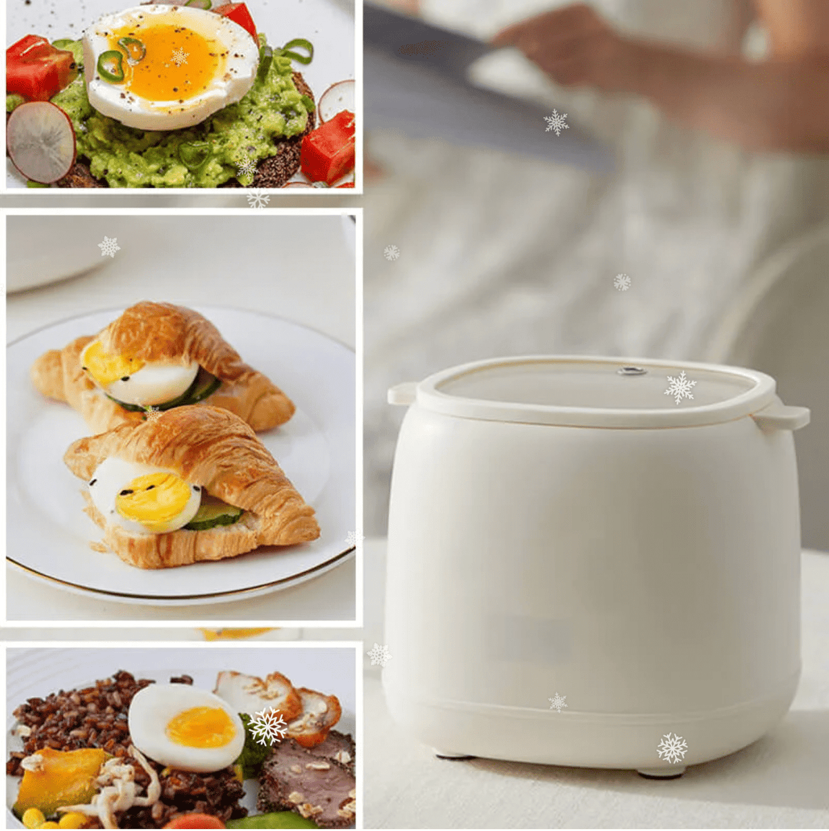 Mosrugs | EggMaster | Ultra Smart Egg Cooker with 6 Cooking Modes – Perfect Eggs Every Time