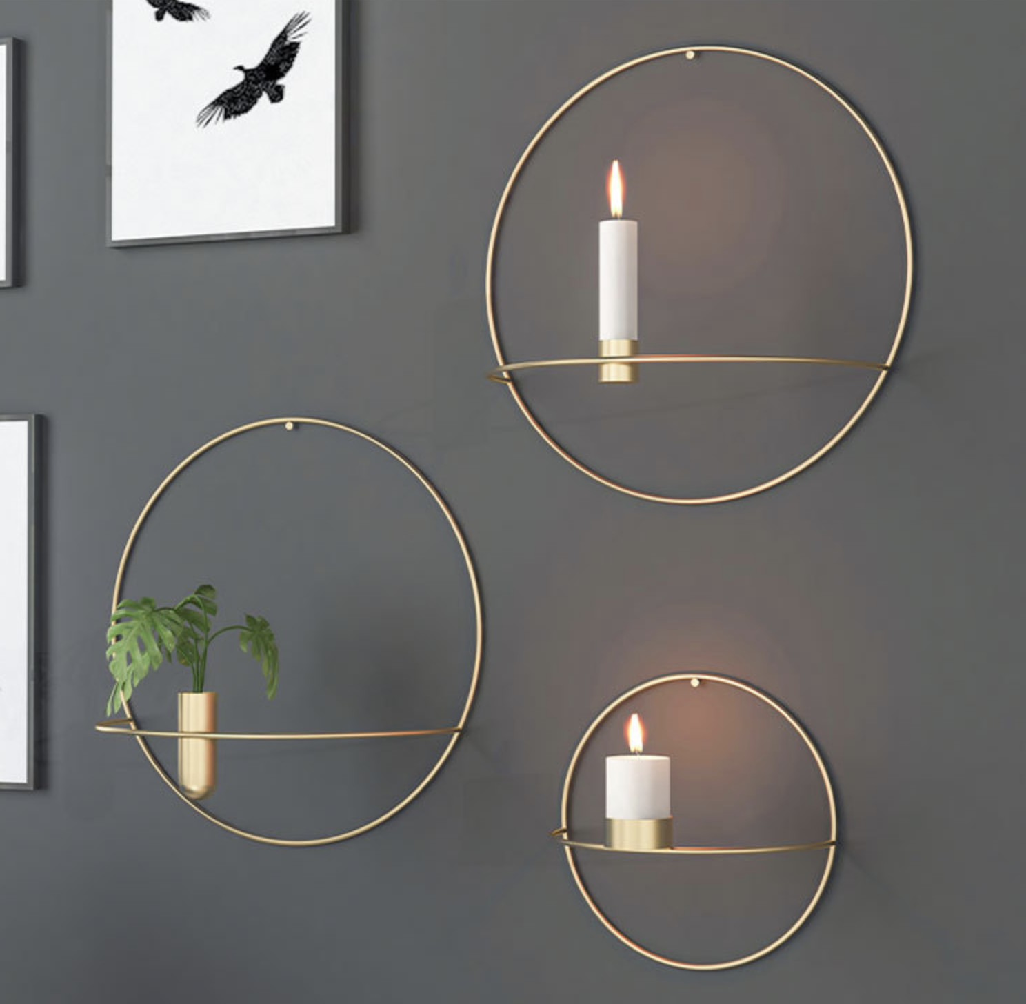 Mosrugs | WallAura - Ryder Candleholder and Vase Combo