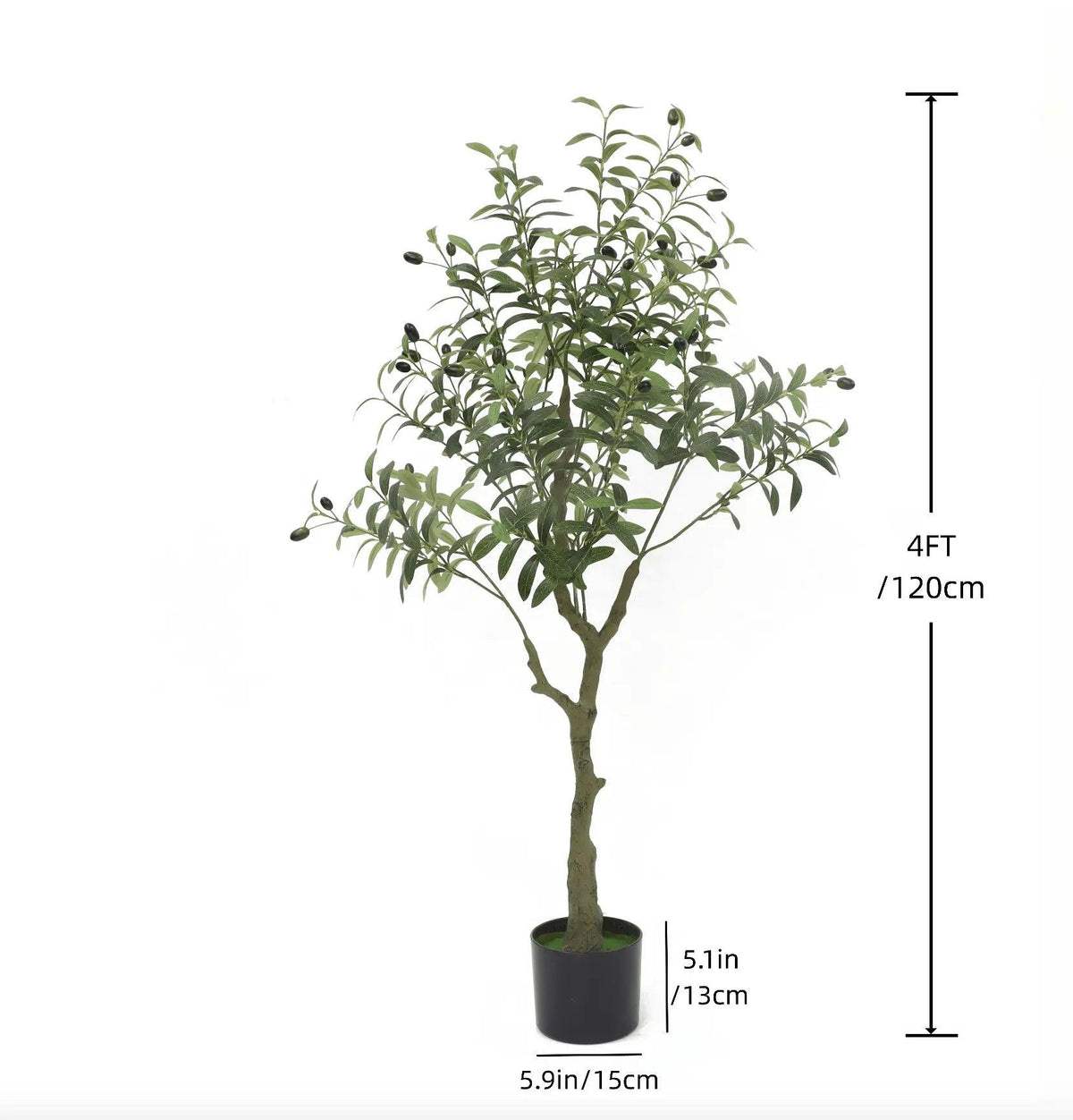 Mosrugs | OlivaLeaf - Lifelike Olive Tree Decoration