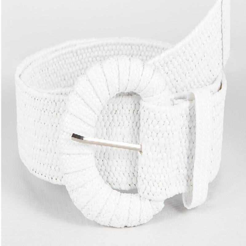 Mosrugs | Retro Summer Women’s Belt – Fashionable Braided Wide Waist Belt