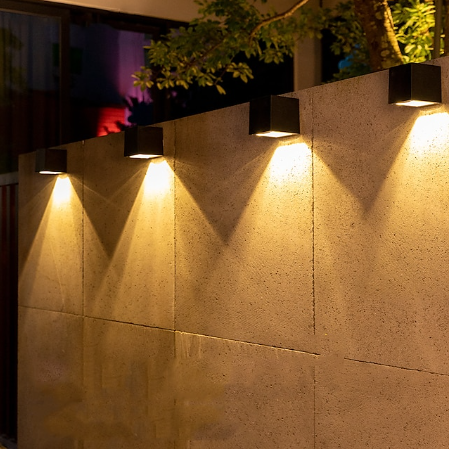 Mosrugs | Premium Solar LED Wall Light – Wireless Outdoor Garden Lighting with Motion Sensor (IP65)