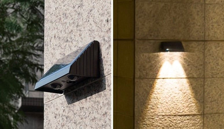 Mosrugs | SunBeam – Waterproof Solar Wall Light for Outdoors