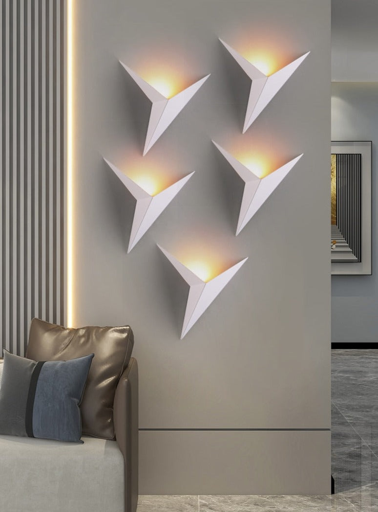 Mosrugs | TriGlow – Triangular Wall Lamp for Sleek, Modern Lighting