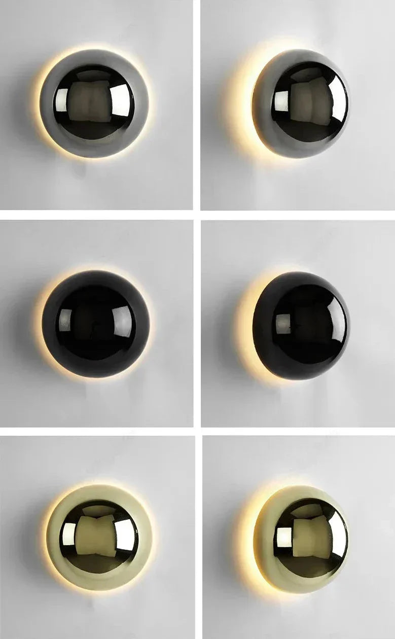 Mosrugs | AuroraLume – Nordic Wall Lamp in Aluminium and Acrylic