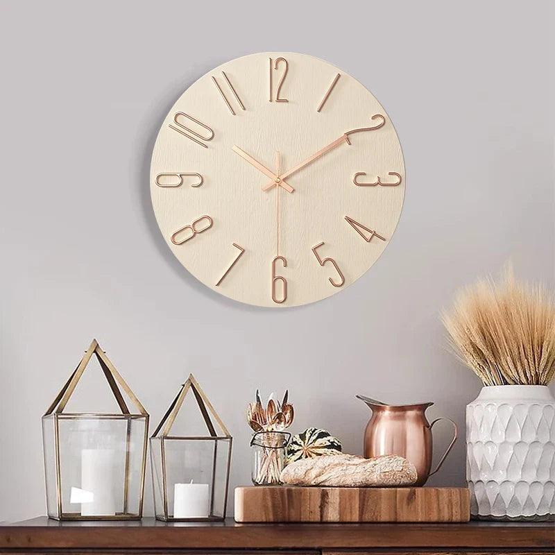 Mosrugs | ScandiTick - Elegant Wooden Timepiece