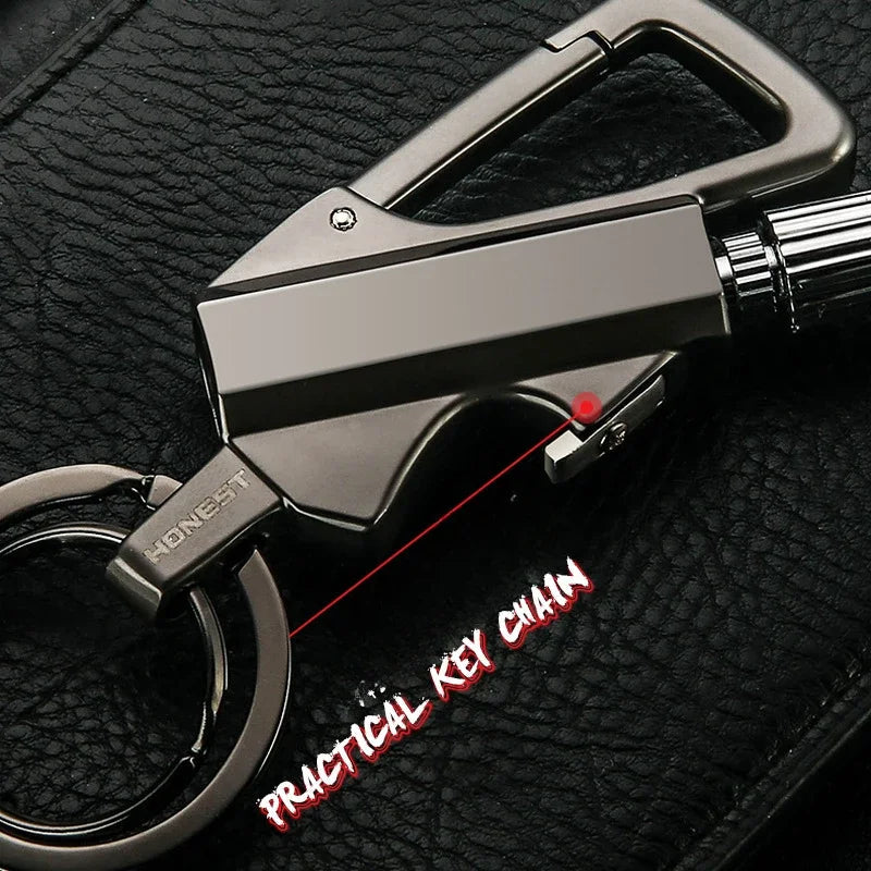 Mosrugs | FlareKey – Multifunction Keychain Lighter | Windproof Kerosene Lighter for Outdoor & Everyday Use