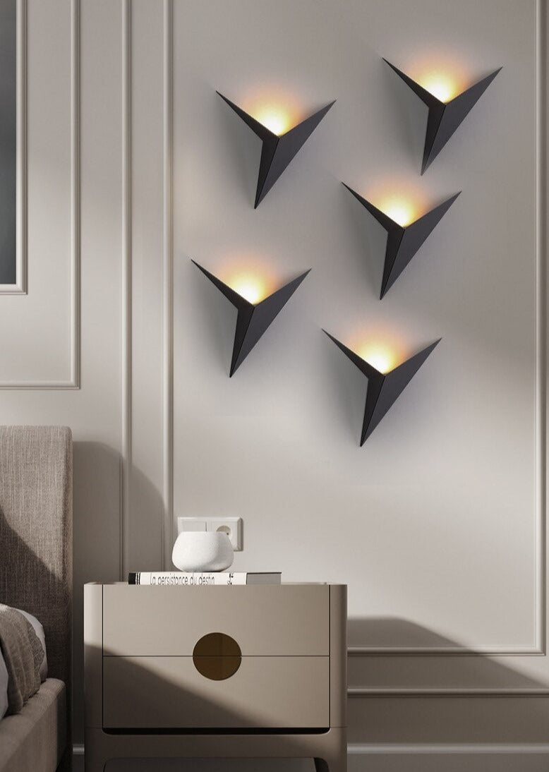 Mosrugs | TriGlow – Triangular Wall Lamp for Sleek, Modern Lighting