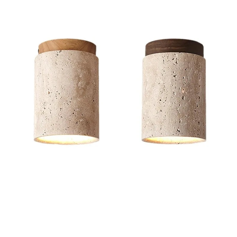 Mosrugs | ÉclatPierre – Elegant Travertine Recessed LED Light