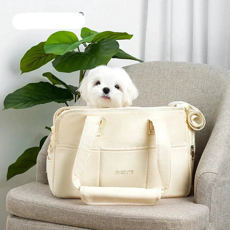 Mosrugs | LuxCarry – Durable & Safe Pet Travel Bag for Small Dogs and Cats | Lightweight, Breathable & Stylish