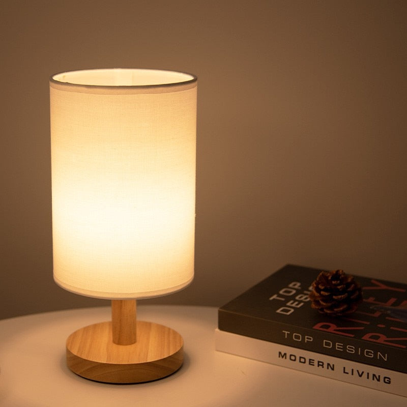 Mosrugs | NordicLume – Solid Wood LED Desk Lamp for a Sleek Scandinavian Look