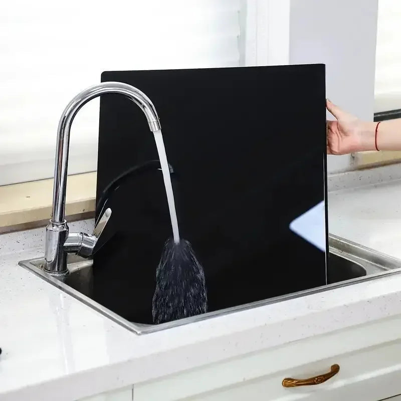 Mosrugs | ClearBoard – Acrylic Cutting Board with Lip | Non-Slip, Hygienic & Modern Kitchen Essential