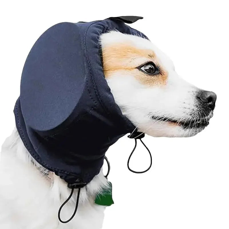 Mosrugs | Noise-Suppressing Dog Ear Protectors | Comfortable, Breathable Polyester for Fireworks & Thunderstorm Anxiety Relief