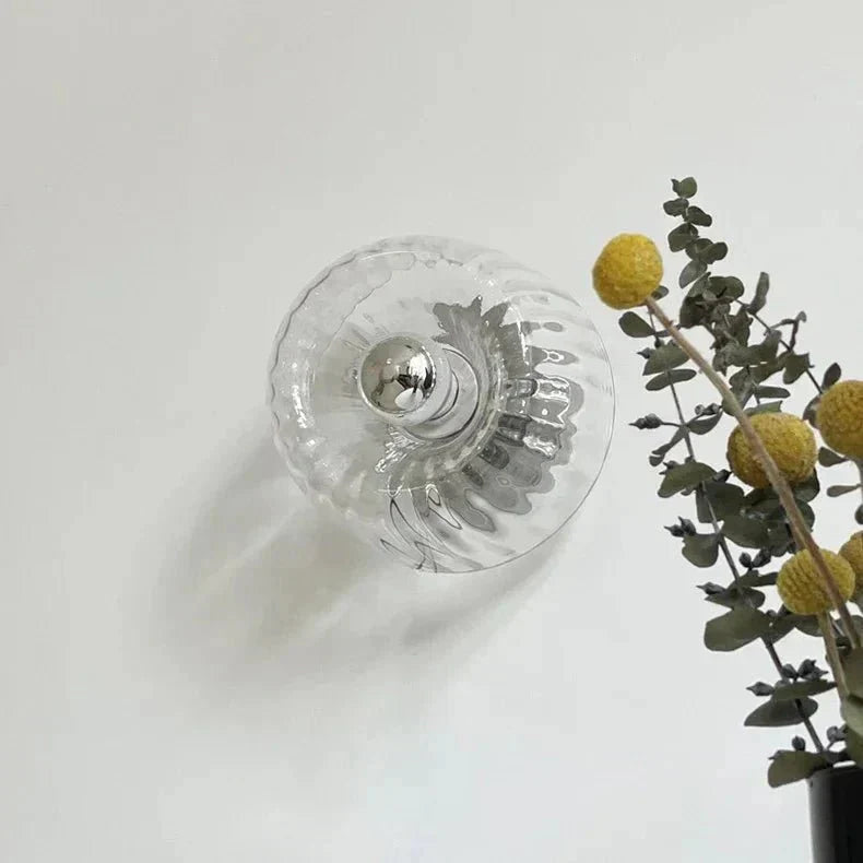 Mosrugs | Scandinavian Bauhaus Wall Light – Nordic Glass & Metal Sconce for Modern Interiors