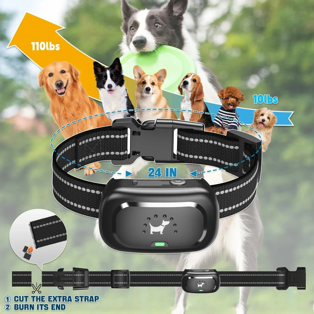 Mosrugs | Dog Training Collar with Remote – Shock Lock, Sound & Vibration Modes, Waterproof, 1600ft Range