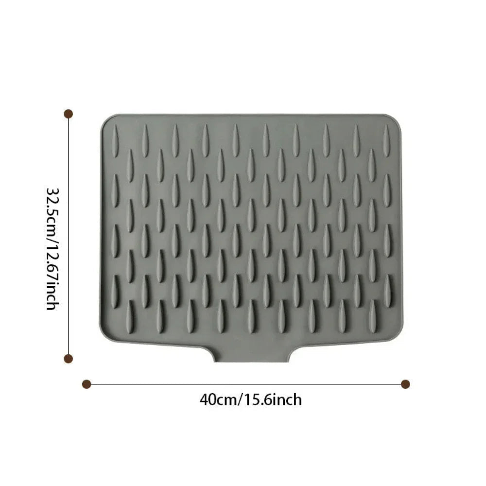 Mosrugs | Silicool Water-Draining Silicone Drying Mat – Heat Resistant, Non-Slip & Multifunctional