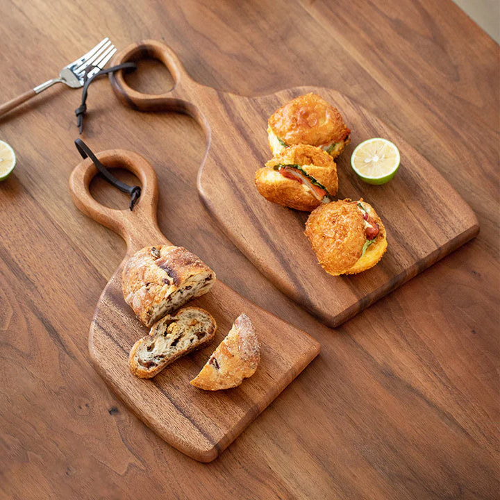 Mosrugs | 2-Pack Premium Walnut Wooden Chopping Boards – Elegant & Durable Cutting and Serving Board Set